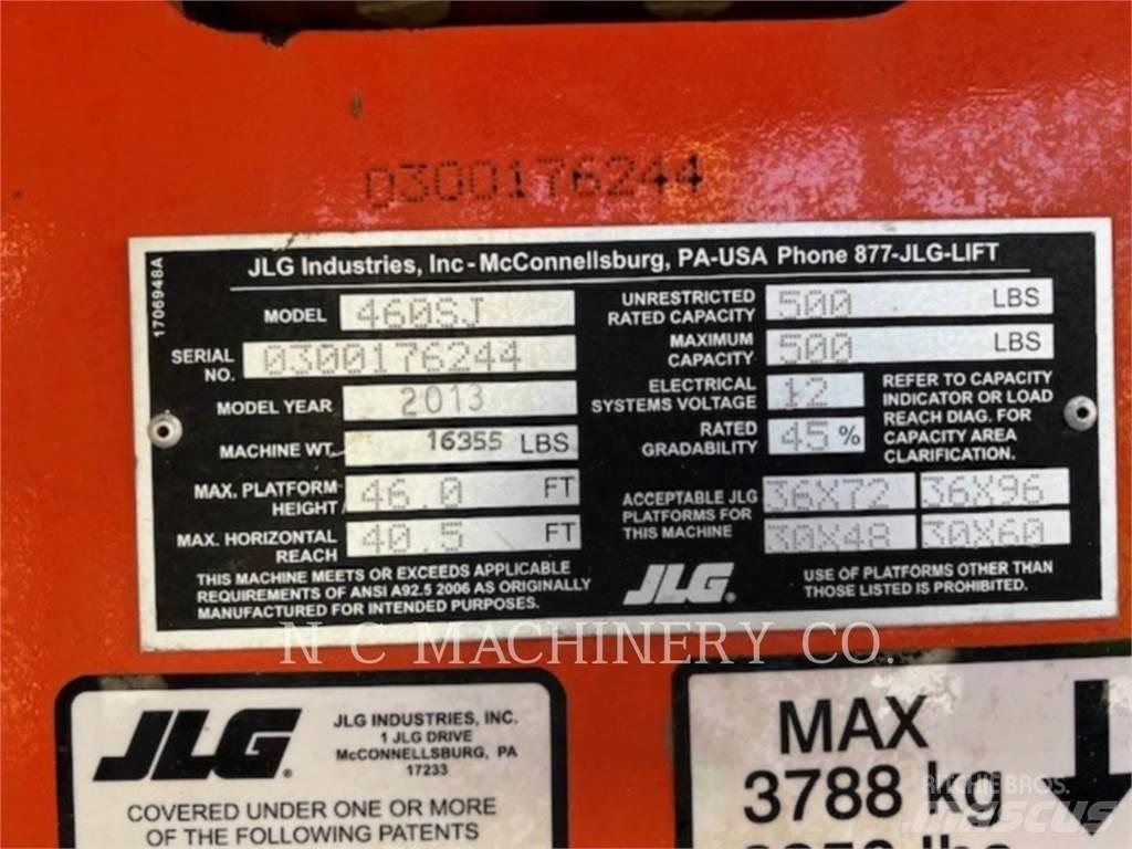 JLG 460SJ Escavatori cingolati