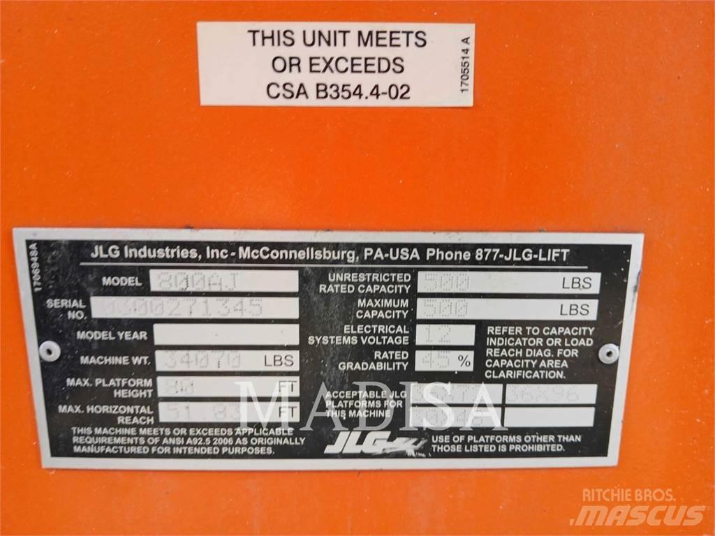 JLG 800 AJ Piattaforme a braccio articolato