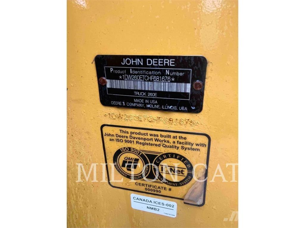 John Deere 260E Dumpers articolati