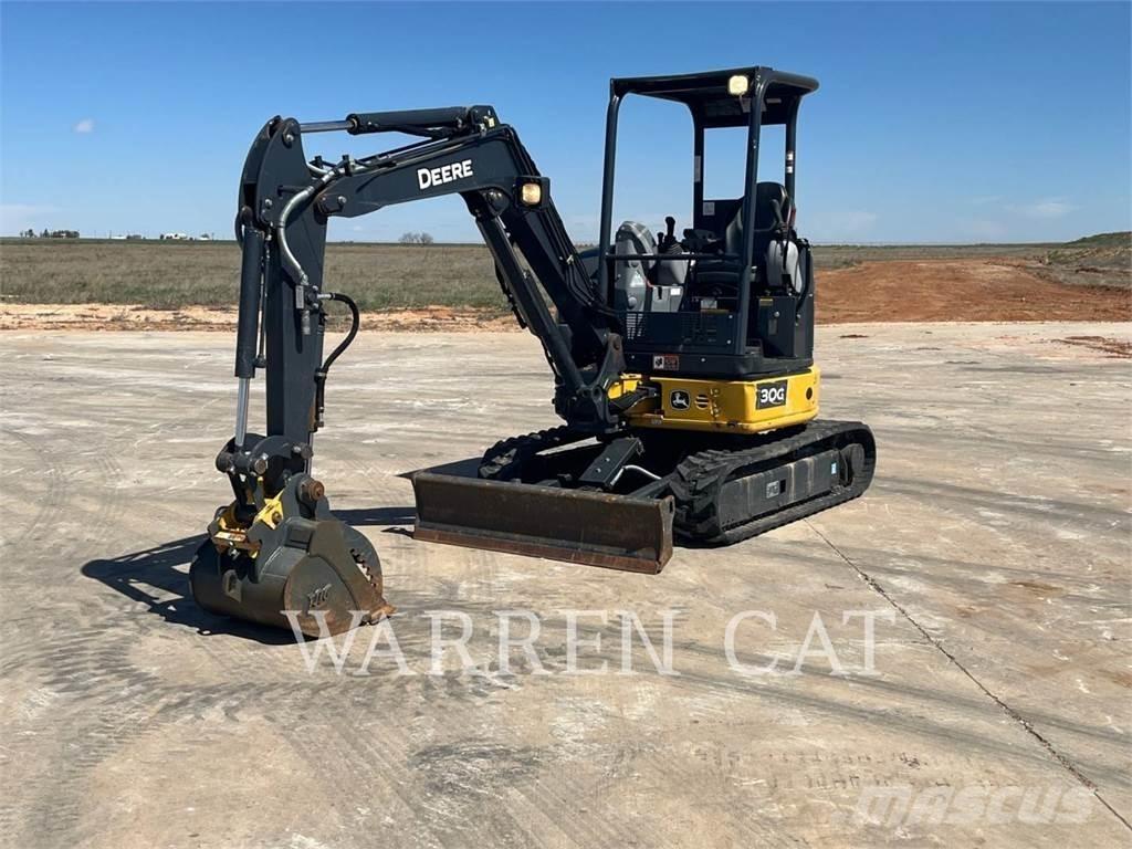 John Deere 30G Escavatori cingolati