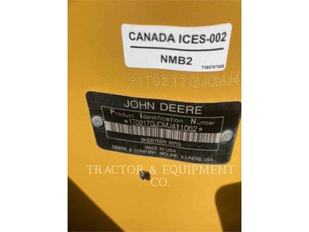 John Deere 317G Mini Pale Gommate