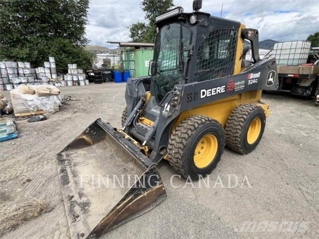 John Deere 324G Mini Pale Gommate