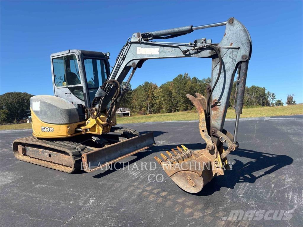 John Deere 50D Escavatori cingolati