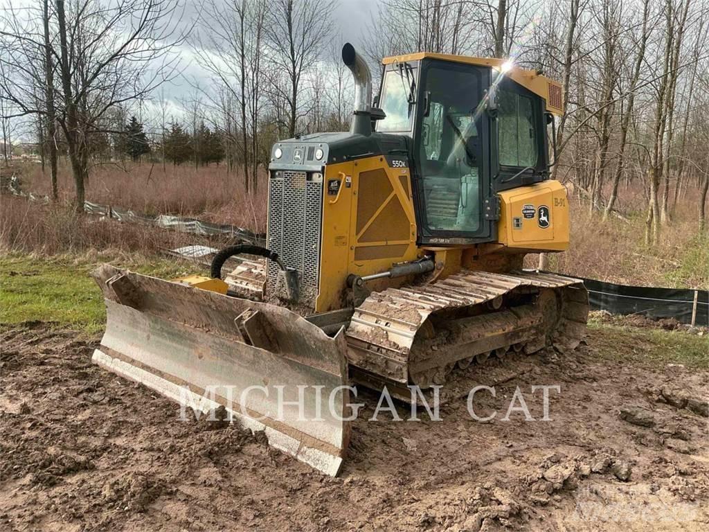 John Deere 550K LGP Dozer cingolati