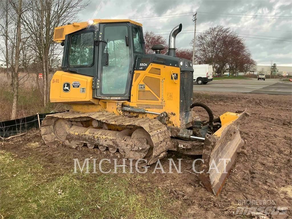 John Deere 550K LGP Dozer cingolati