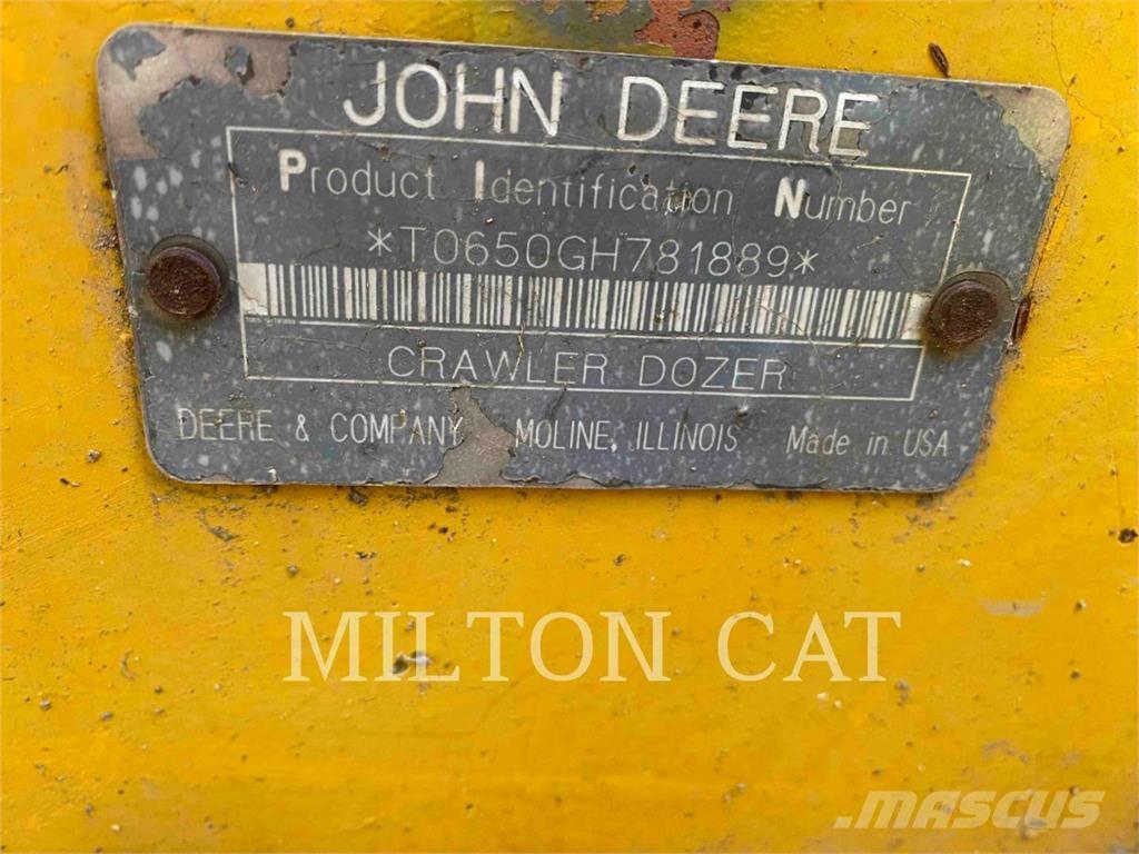 John Deere 650G Dozer cingolati