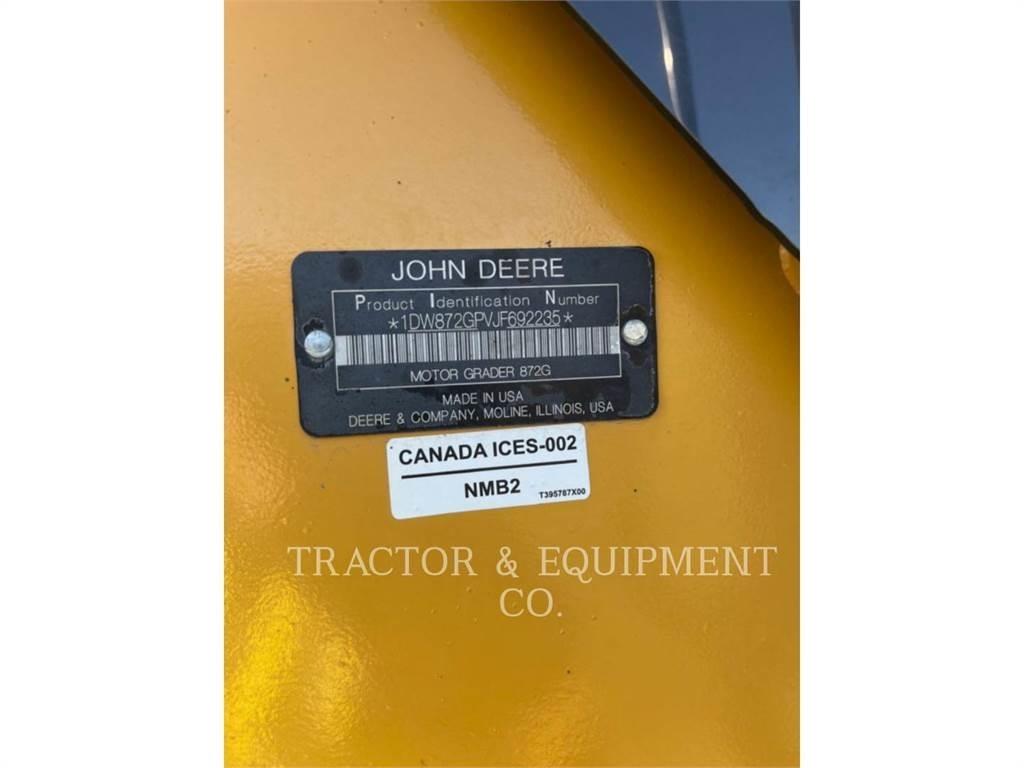 John Deere 872GP Motorgraders