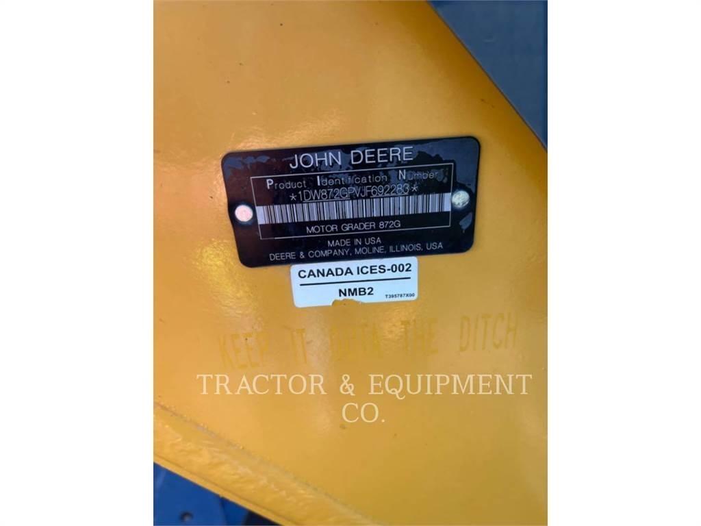 John Deere 872GP Motorgraders