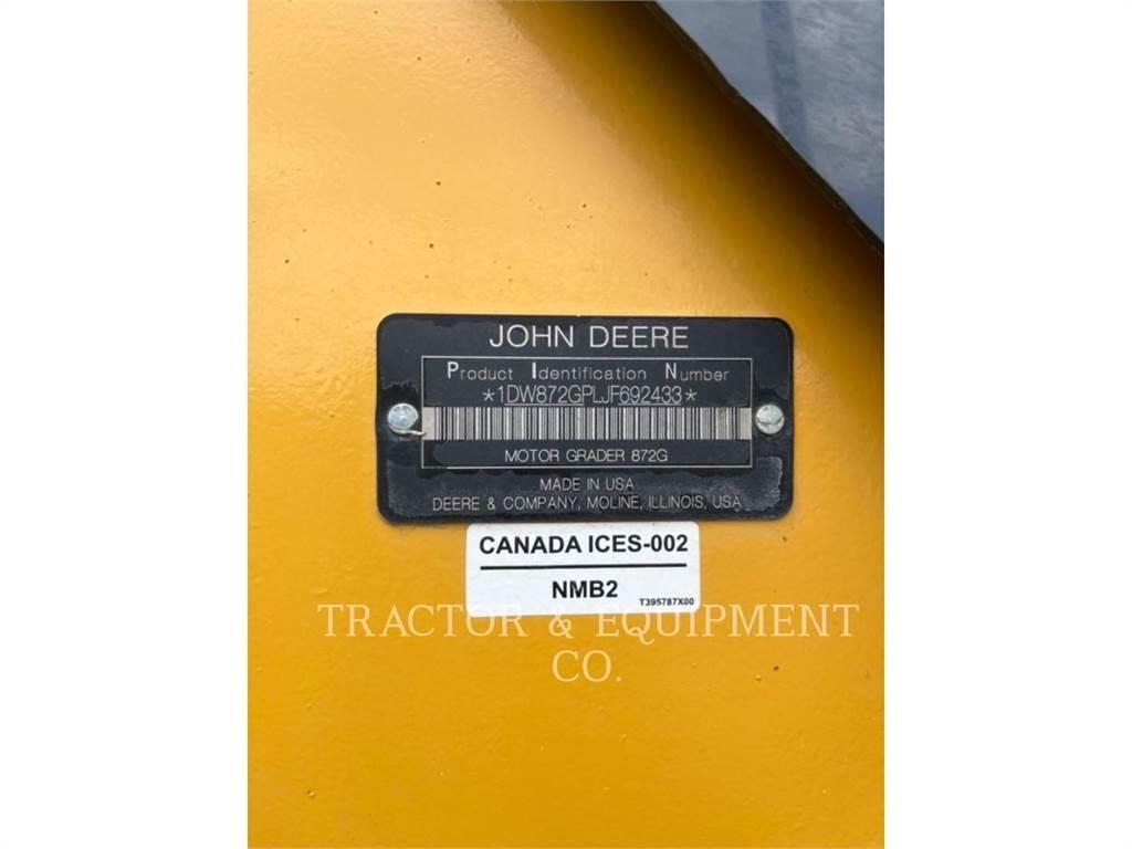 John Deere 872GP Motorgraders
