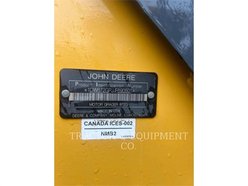 John Deere 872GP Motorgraders