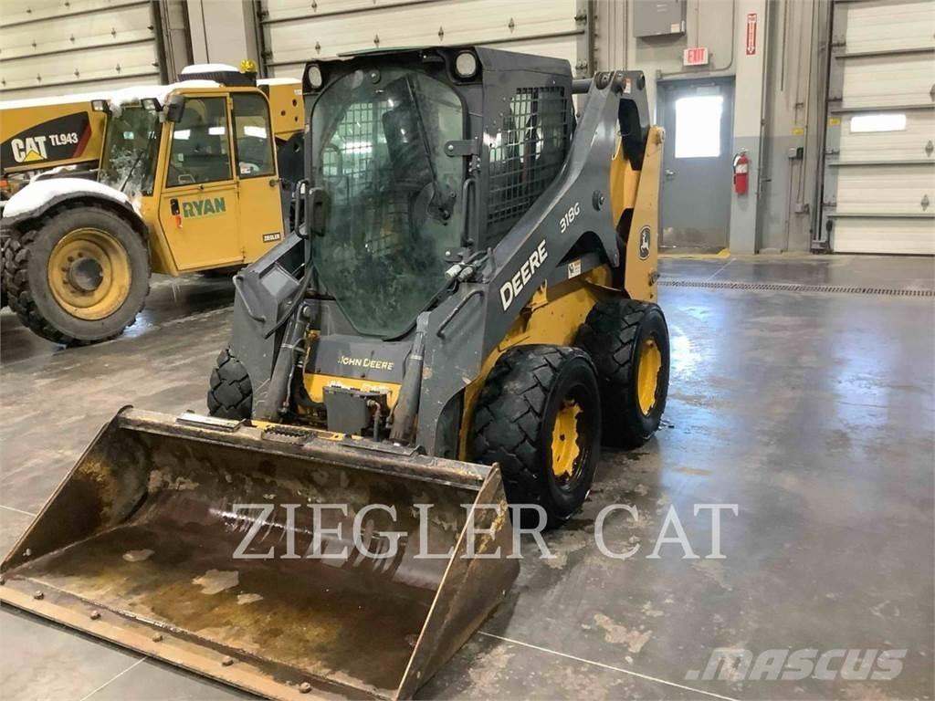 John Deere & CO. 318G Mini Pale Gommate