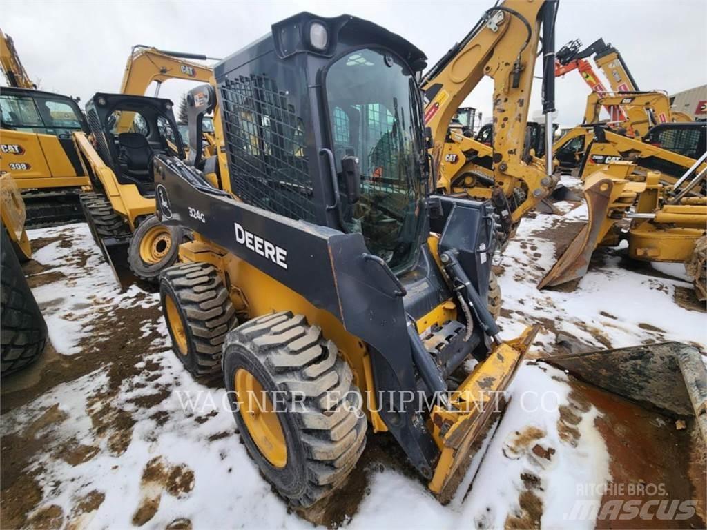 John Deere & CO. 324G Mini Pale Gommate