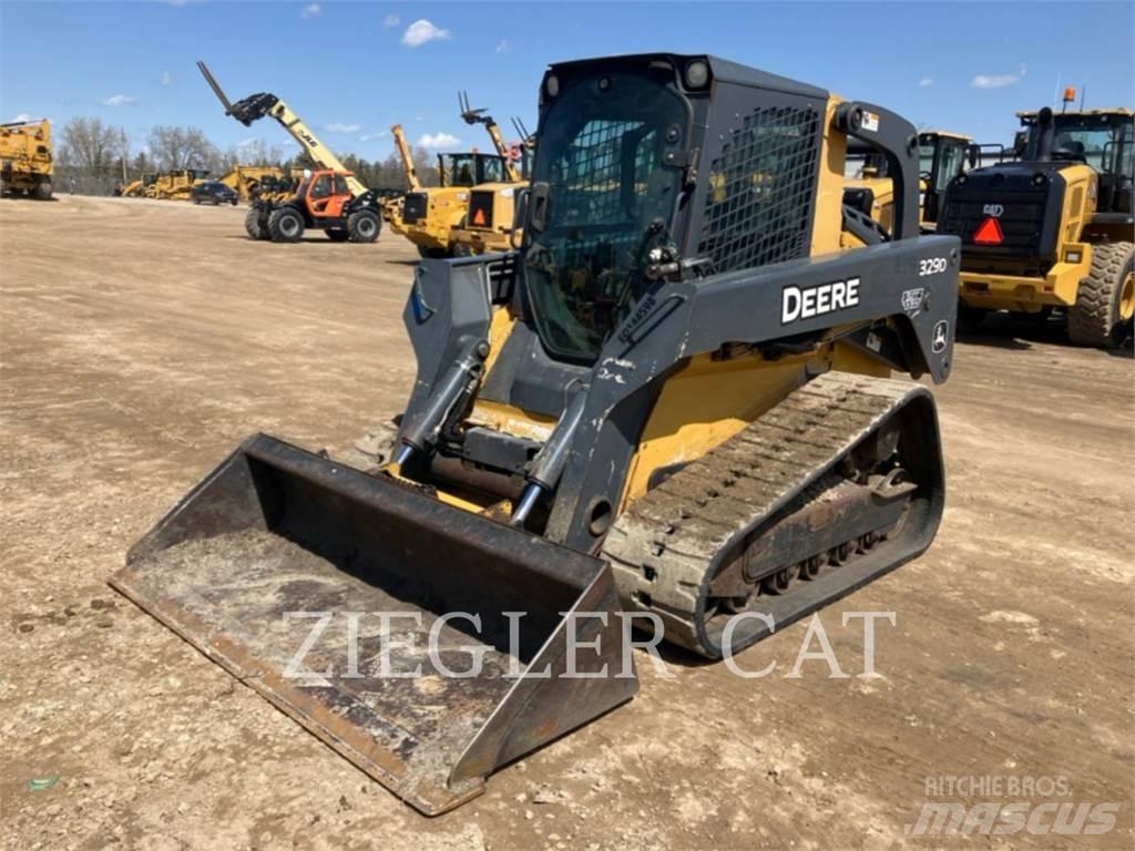 John Deere & CO. 329 D Pale cingolate