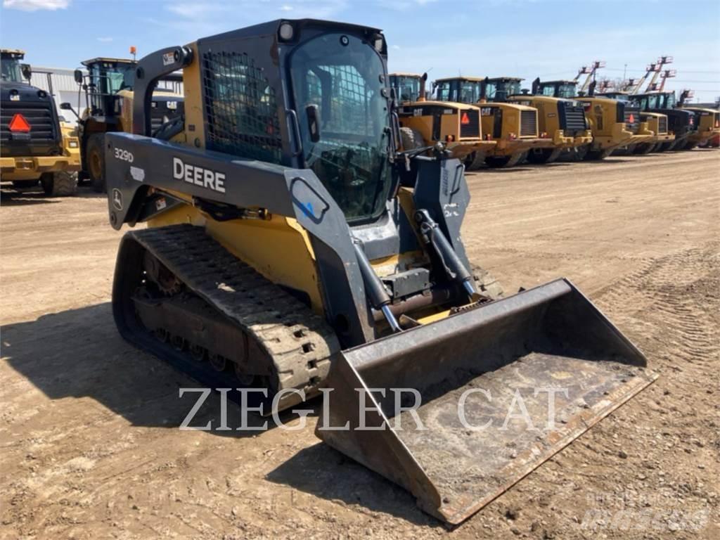 John Deere & CO. 329 D Pale cingolate