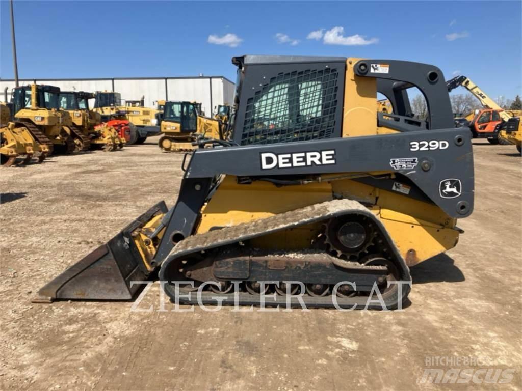 John Deere & CO. 329 D Pale cingolate