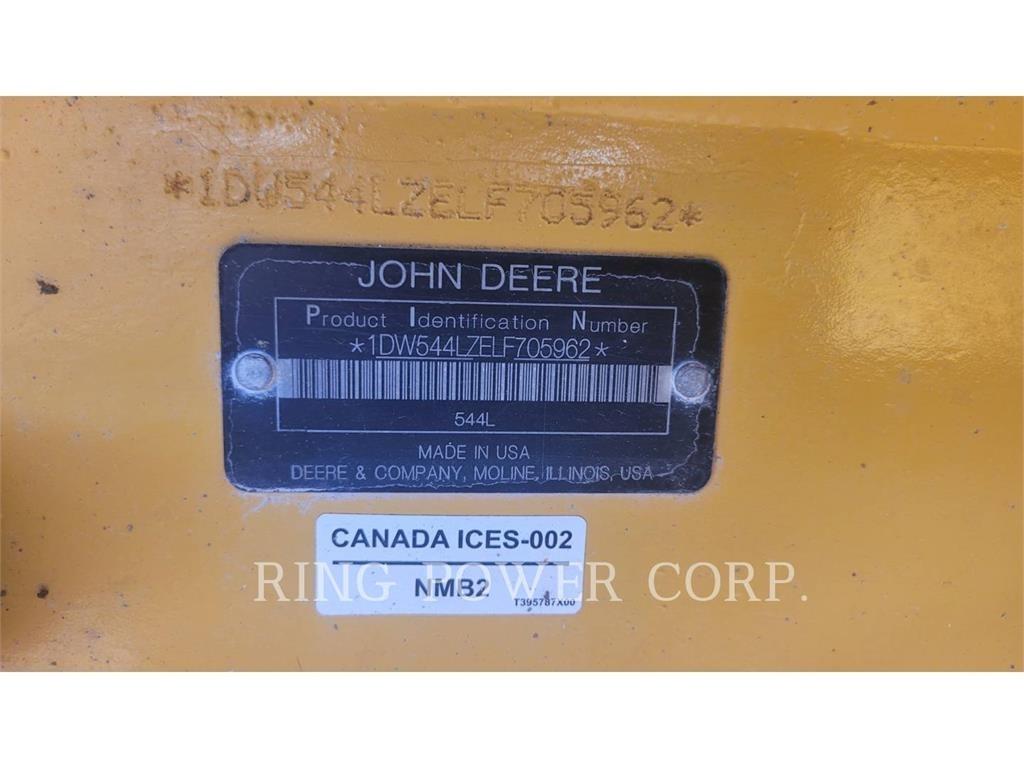 John Deere & CO. 544L Pale gommate