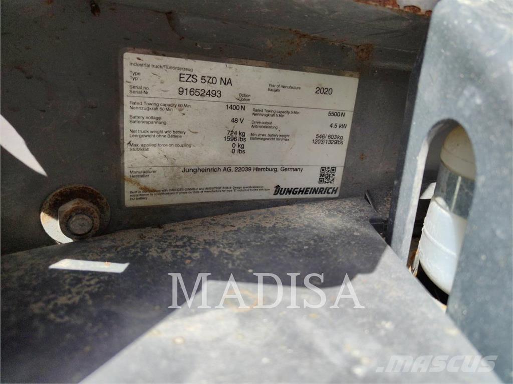 Jungheinrich EZS 570 Carrelli elevatori elettrici