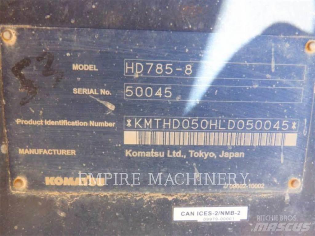 Komatsu HD785-8 Dumpers articolati