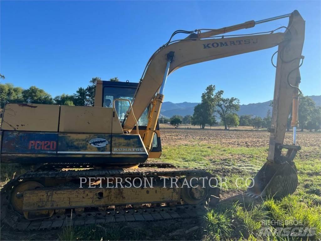 Komatsu PC120 Escavatori cingolati