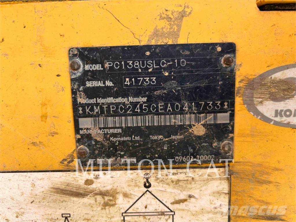 Komatsu PC138USLC-10 Escavatori cingolati