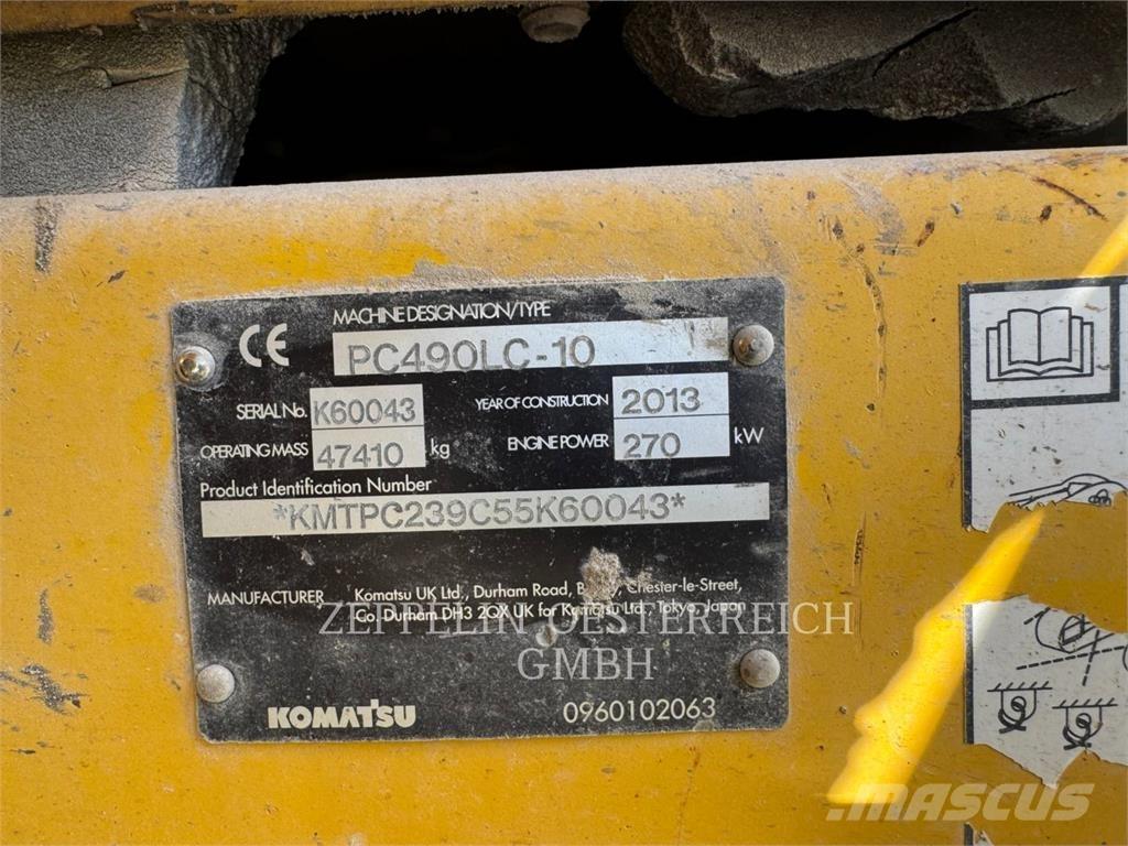Komatsu PC490LC-10 Escavatori cingolati
