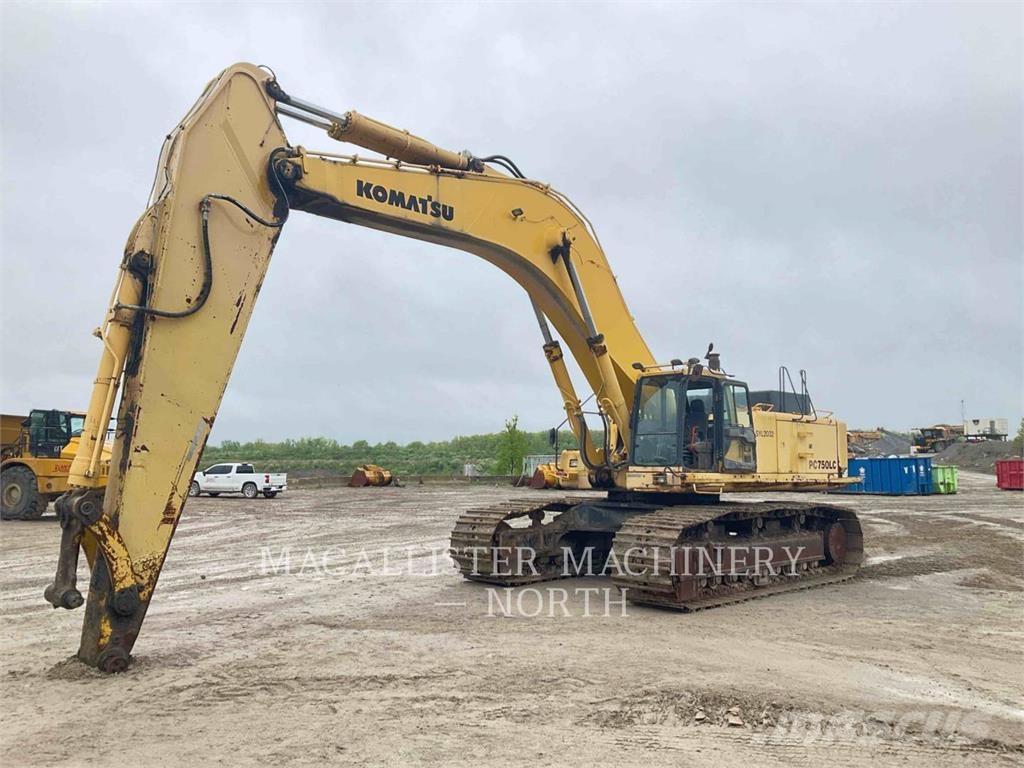 Komatsu PC750 Escavatori cingolati