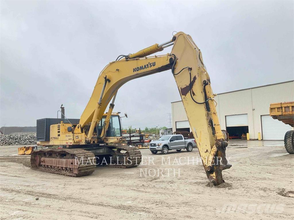 Komatsu PC750 Escavatori cingolati