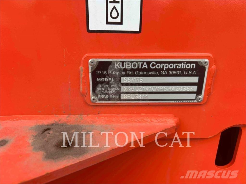 Kubota SSV 75 Mini Pale Gommate