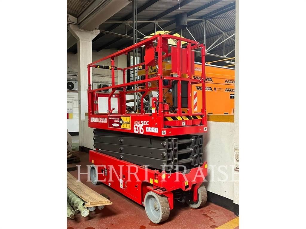 Manitou BF S.A. 100SEC Piattaforme a pantografo