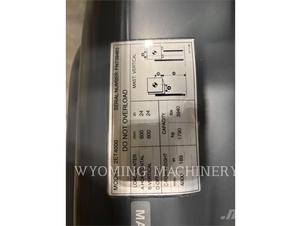 Mitsubishi 2ET4000 Carrelli elevatori elettrici