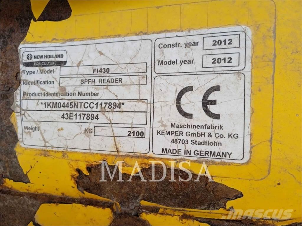 New Holland 430FI Accessori per mietitrebbiatrici