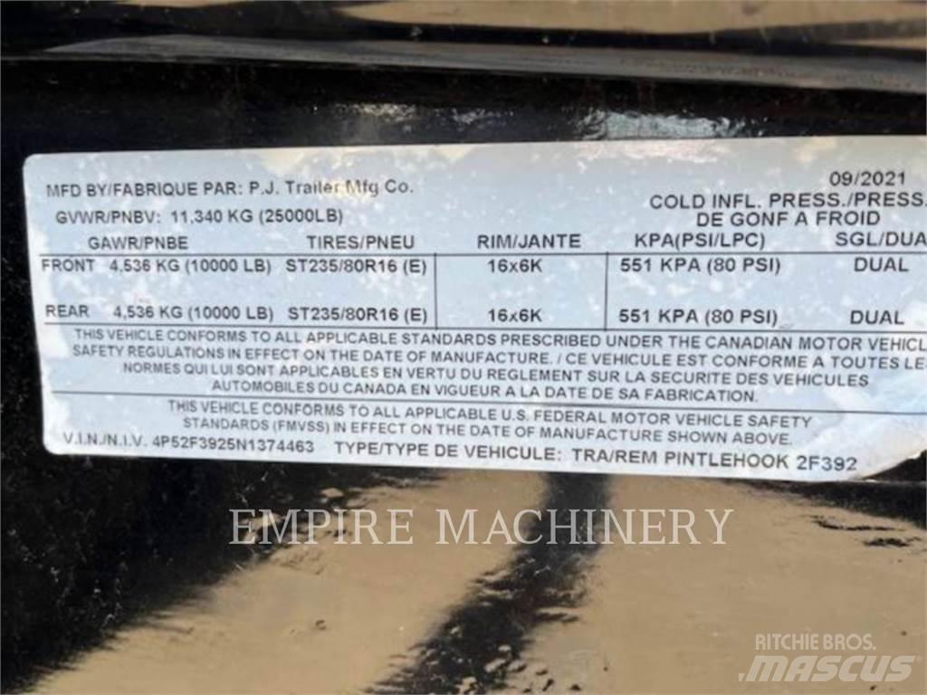 PJ TRAILERS TAG Altri rimorchi