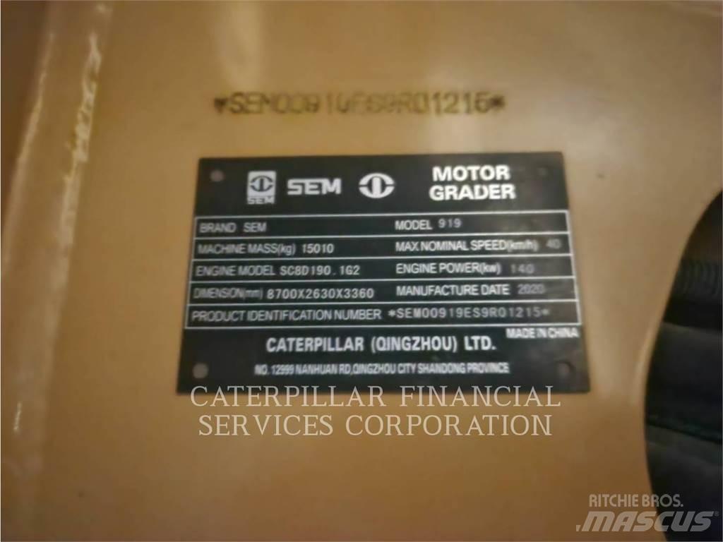 SEM MACHINERY SEM919 Motorgraders