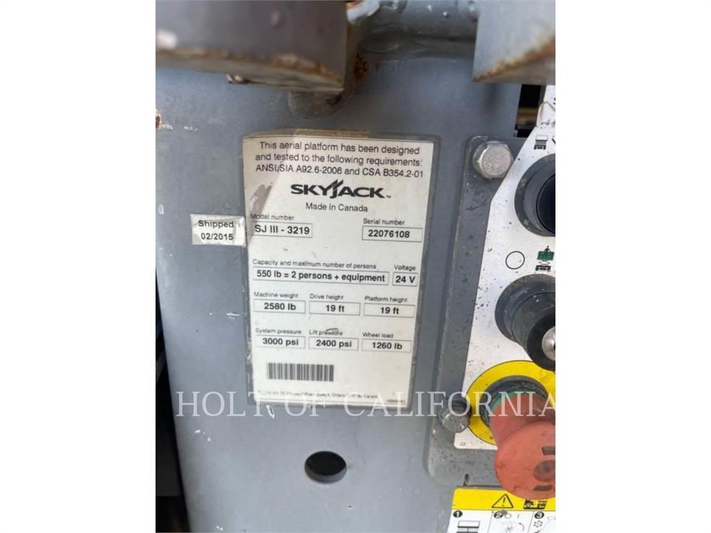 Skyjack SCISSOR 19 Piattaforme a pantografo