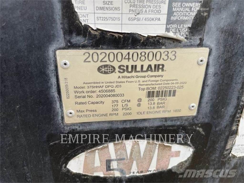 Sullair DPQ375HHAF Compressori