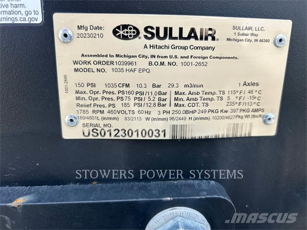 Sullair E1035HAF Essiccatori per aria compressa