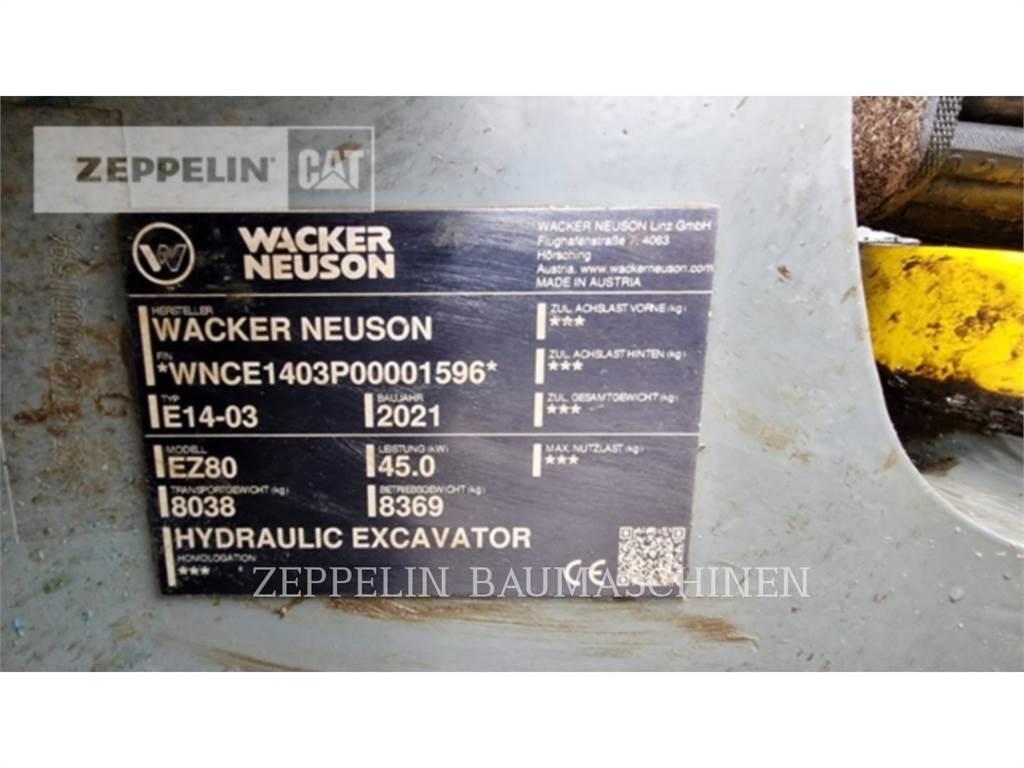 Wacker EZ80 Escavatori cingolati