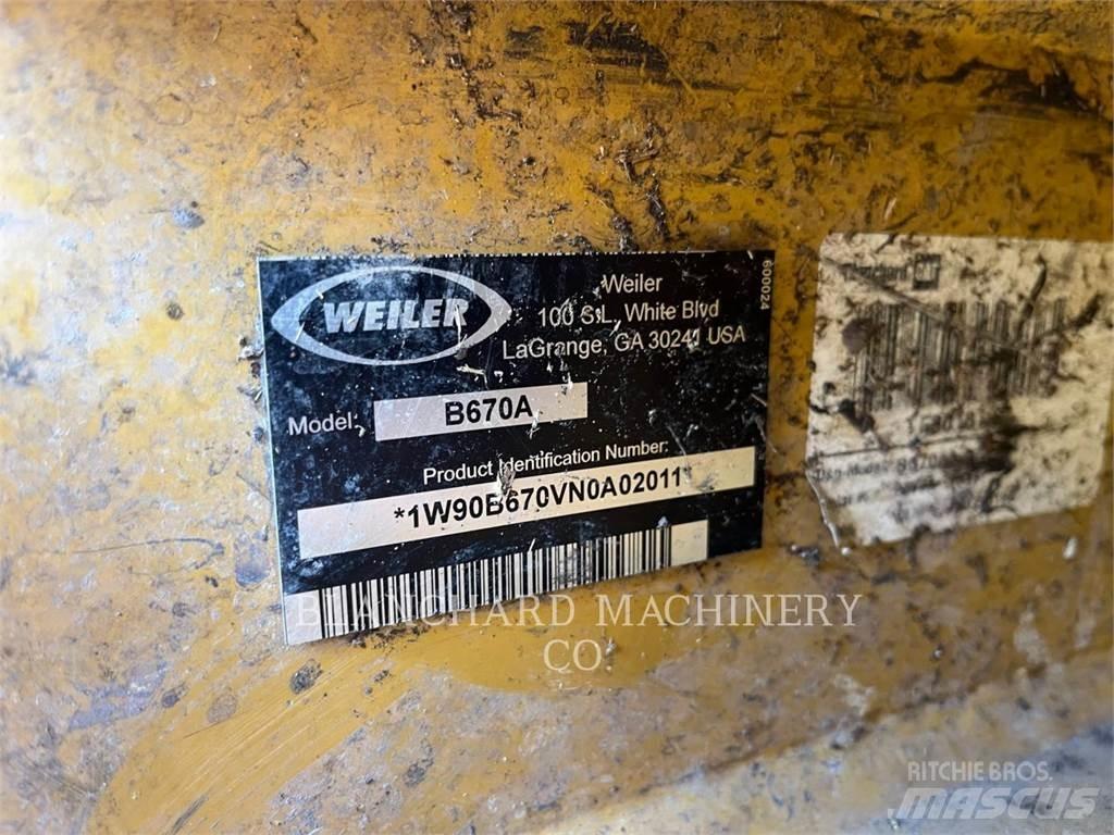 Weiler B670A Abbattitrici cingolate e macchine forestali