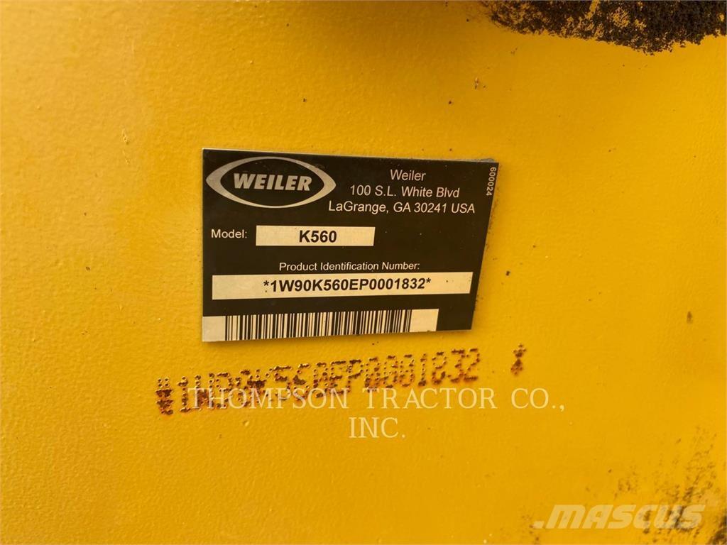 Weiler K560FV Caricatronchi con base su rimorchio