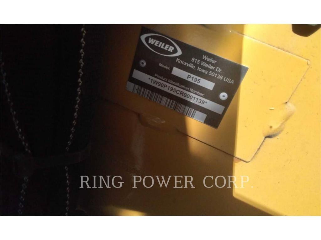 Weiler P195 Riciclatori d'asfalto