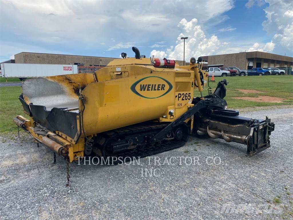 Weiler P265FV Finitrici