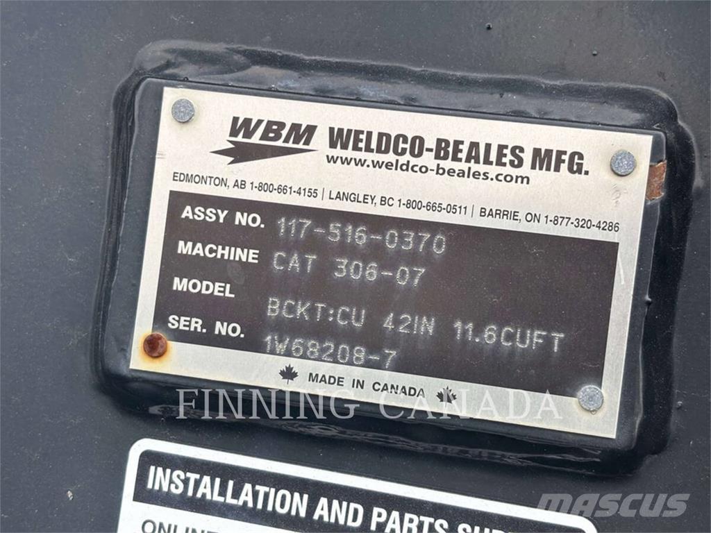 Weldco Beales MH6-BC-42 Benne