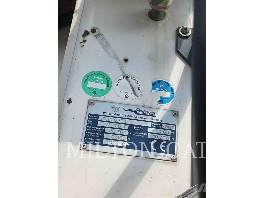 Wirtgen W120F Fresa a freddo per asfalto
