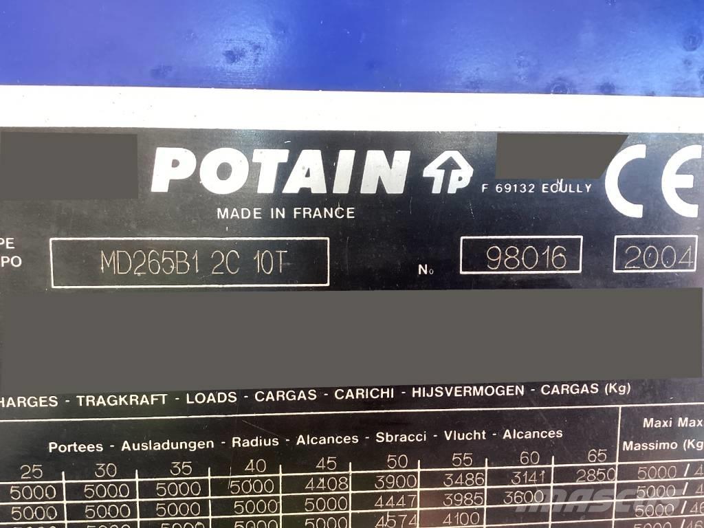Potain MD265B1-J10 Gru a torre