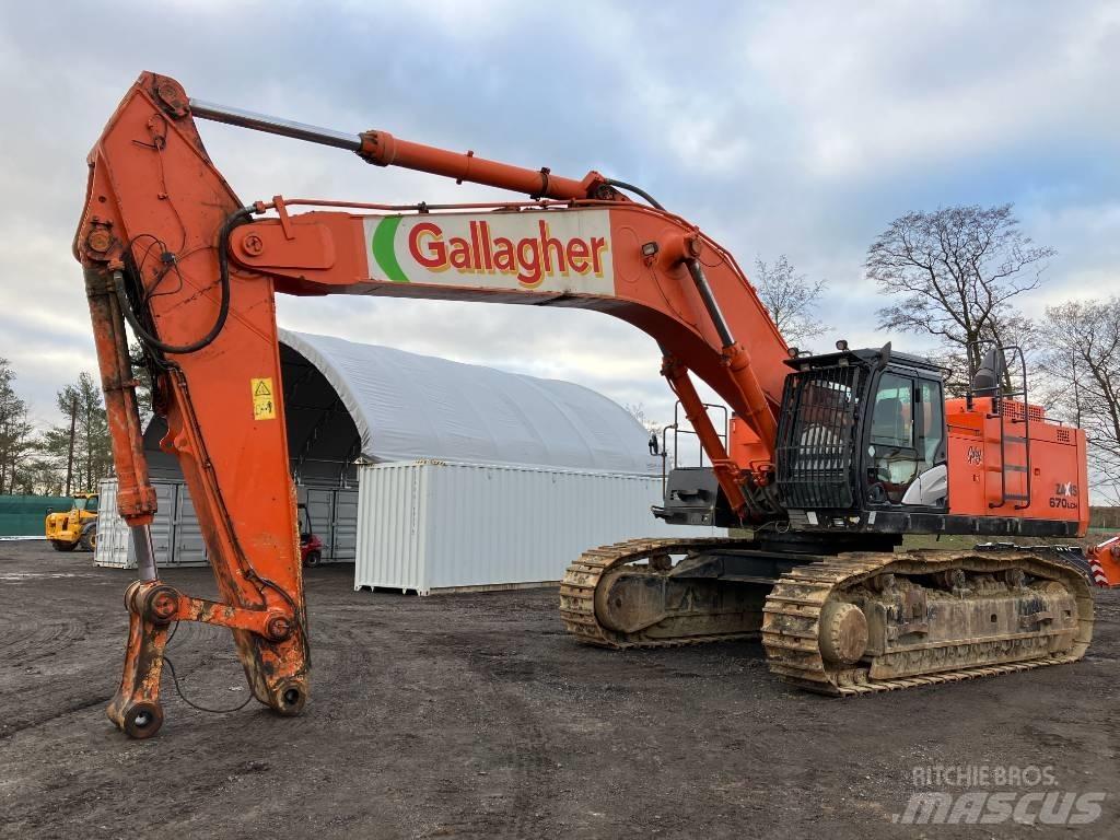 Hitachi ZX670LCH-5B Escavatori cingolati