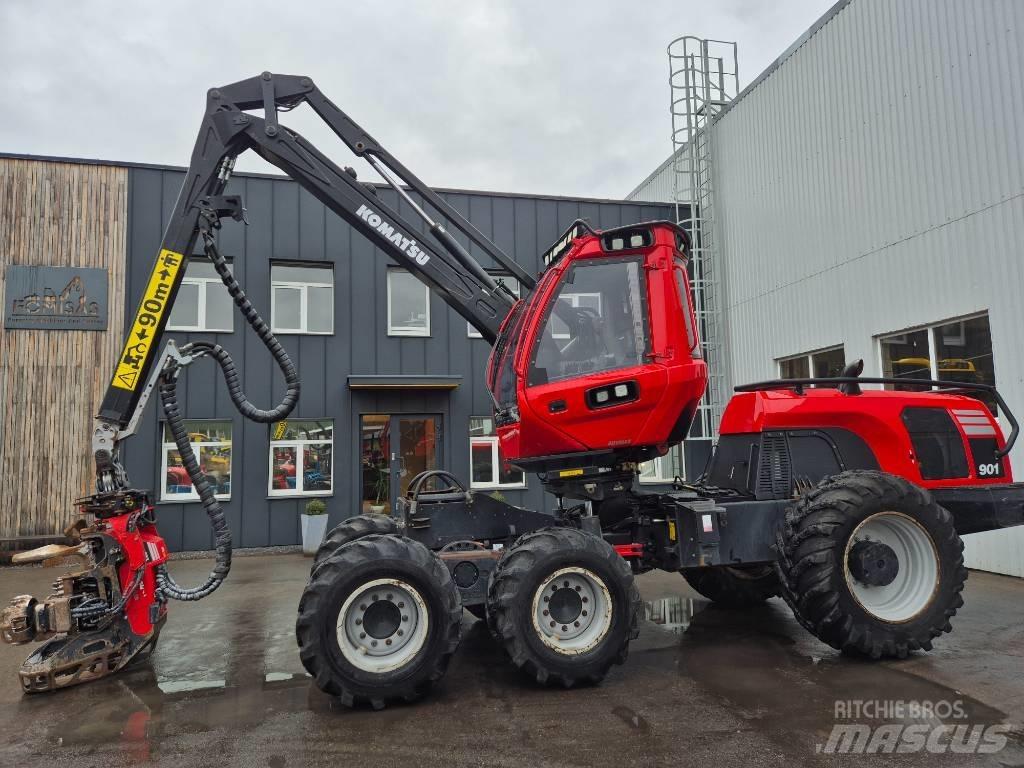 Komatsu 901 Abbattitrici, Disboscatrici
