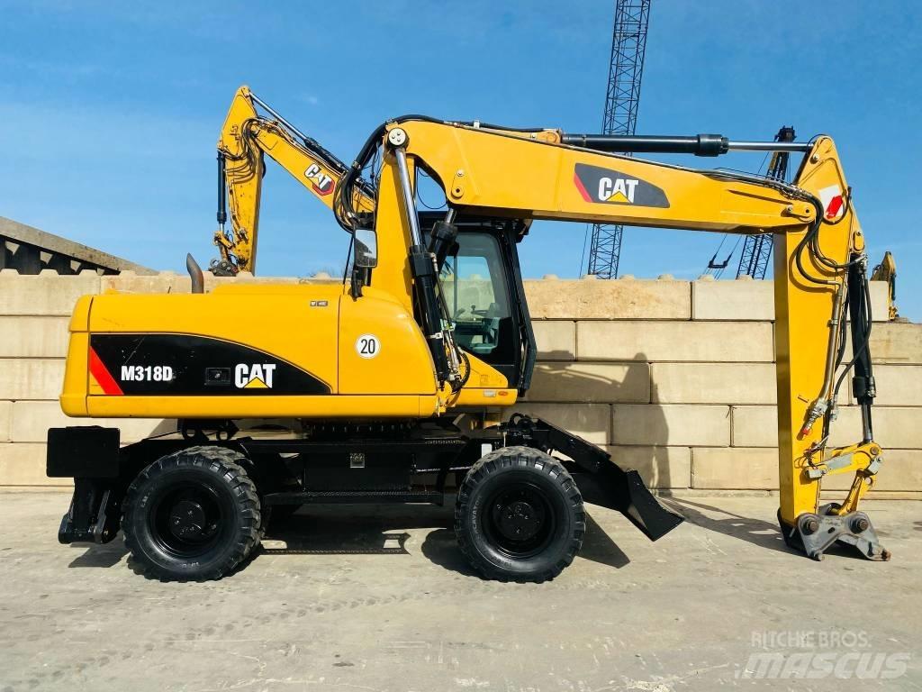 CAT M 318 D Escavatori gommati