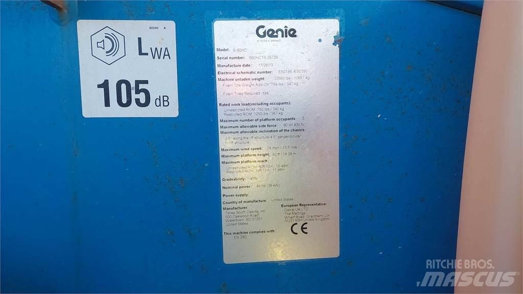 Genie S60HCE Piattaforme a braccio telescopico