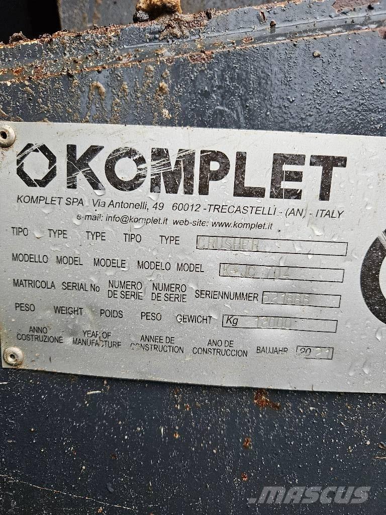 Komplet K-JC 704 Frantoi mobili