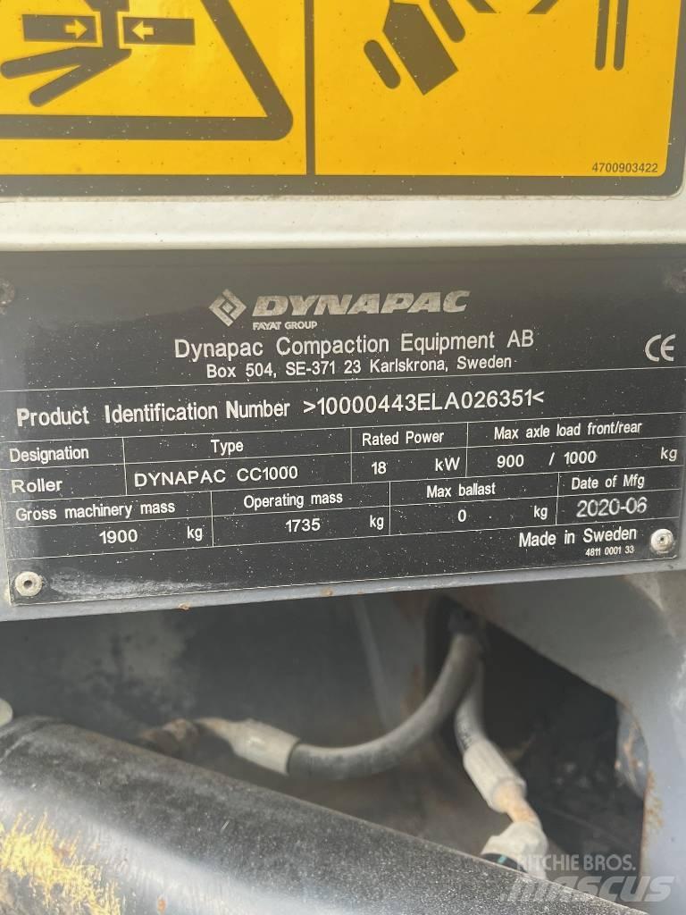 Dynapac CC 1000 Rulli a doppio tamburo